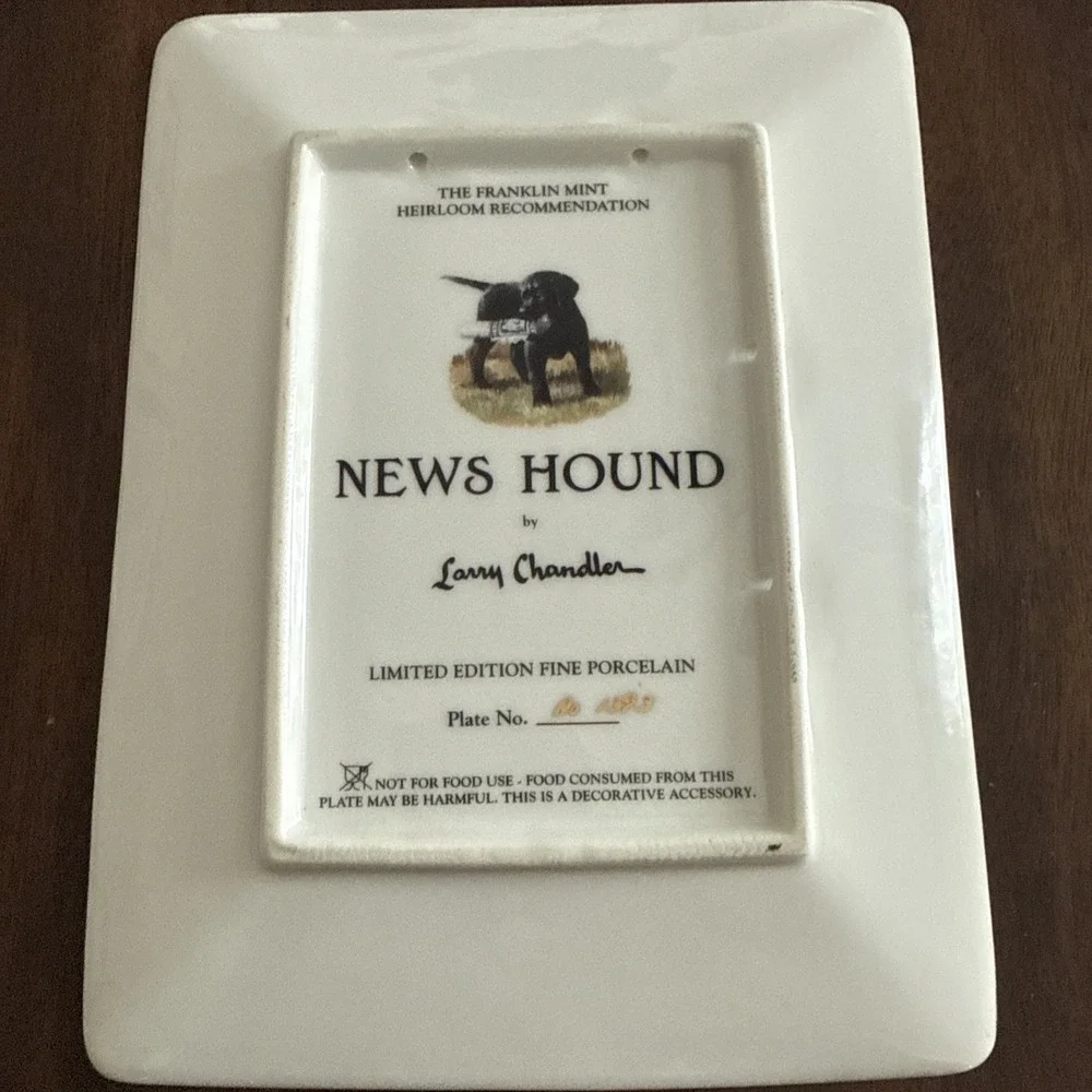Franklin‎ Mint Black Labrador Retriever 